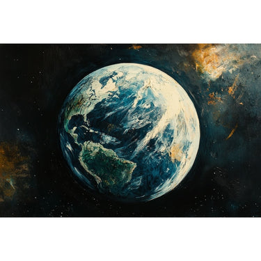 Earth Acrylic Canvas